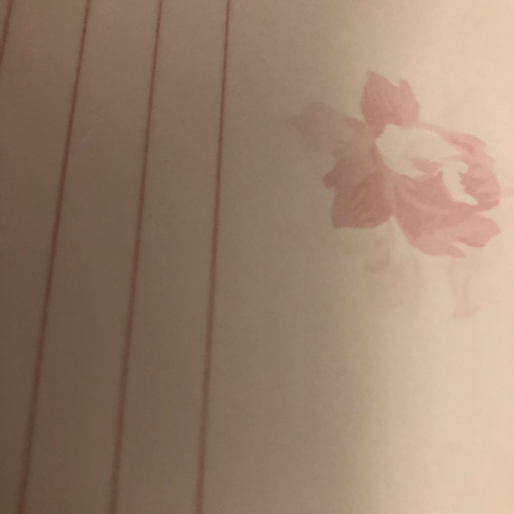 Shabby Chic Floral Pink and White Personal Journal - Picture 2 of 8